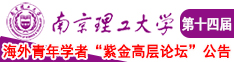 女人被鸡巴插的网站南京理工大学第十四届海外青年学者紫金论坛诚邀海内外英才！